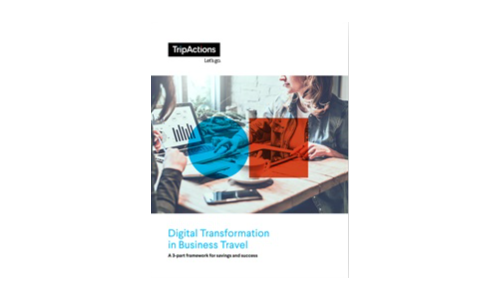 Digital transformation i forretningsrejser en 3-delt ramme for besparelser og succes